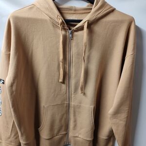 Time and Tru Tan Hoodie Jacket Jeep